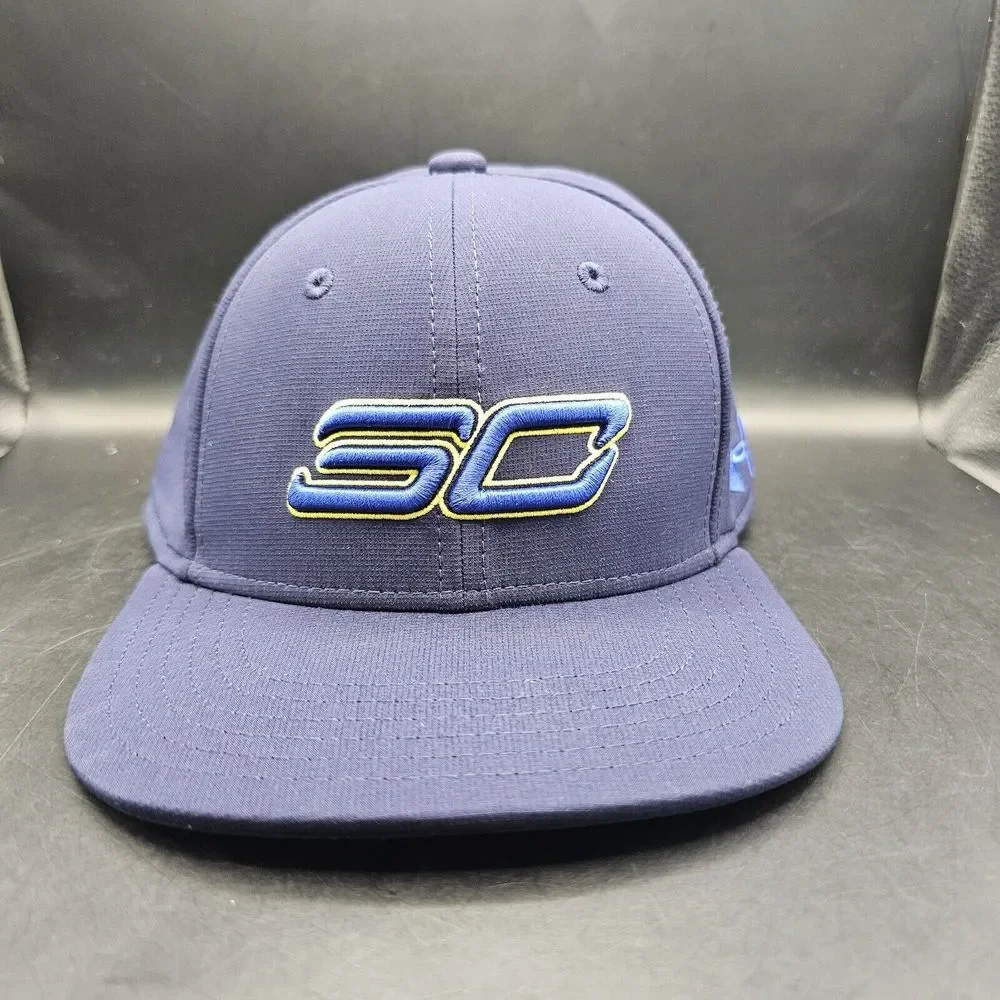 Under Armour SC Stephen Curry SnapBack Hat‎ Cap Youth Size Blue and Yellow